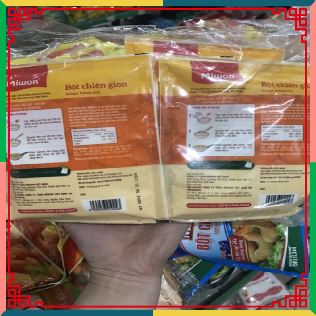Bột Chiên Giòn Miwon Gói 100g