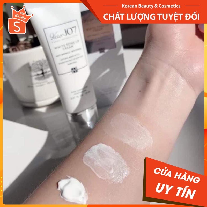 Kem Dưỡng Trắng Da Nâng Tone Ban Ngày 3 trong 1 Cao Cấp Steam 107 White ToneUp Cream 70ml