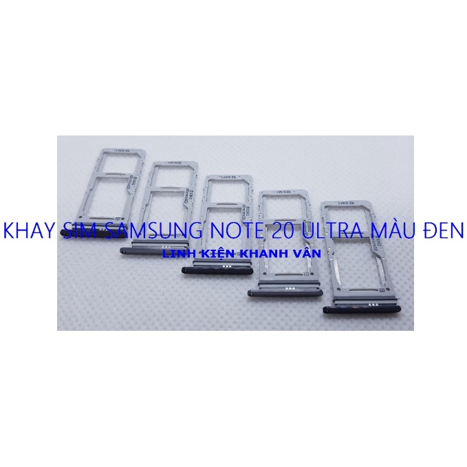 KHAY SIM SAMSUNG NOTE 20 ULTRA MÀU ĐEN