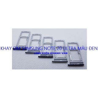 Khay sim samsung note 20 ultra màu đen