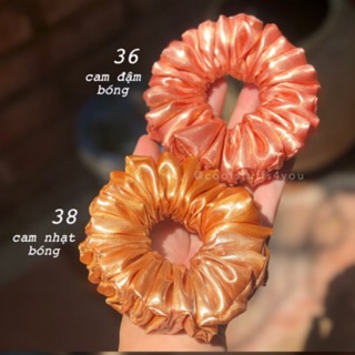 Đồ cột tóc nhiều màu ánh kim - Scrunchies