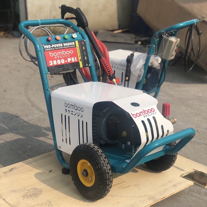 Máy Rửa Xe Cao Áp 5kw Bamboo 3800PSI 3 Pha