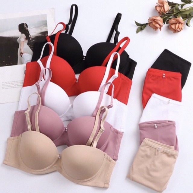 Áo Ngực Cúp Ngang Có Gọng Mẫu Trơn  Nâng Ngực- Áo Lót Mặc Hở Lưng Mã 6001