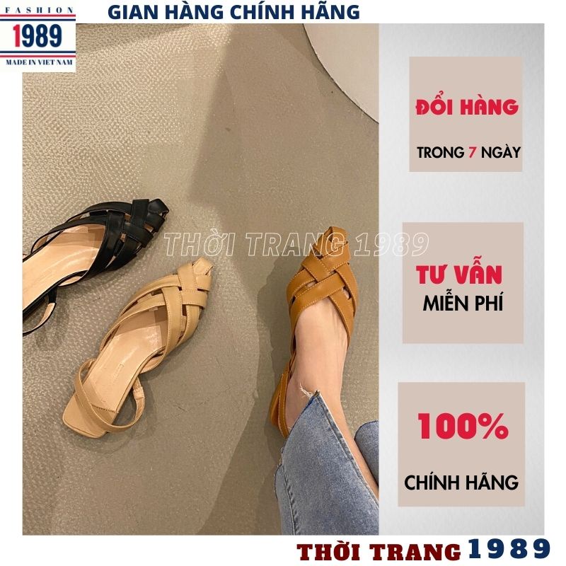 Giày lười nữ mũi nhọn đan lưới nhiều mầu phối nhiều quần áo xinh dễ thương -PHƯƠNG VŨ 1989