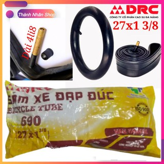 Ruột xe đạp 27x1 3/8 drc van dài 4li8