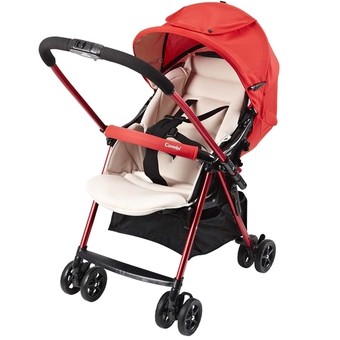 Xe đẩy 2 chiều Combi Wellcomfort Cozy WT-200D (Đỏ) 