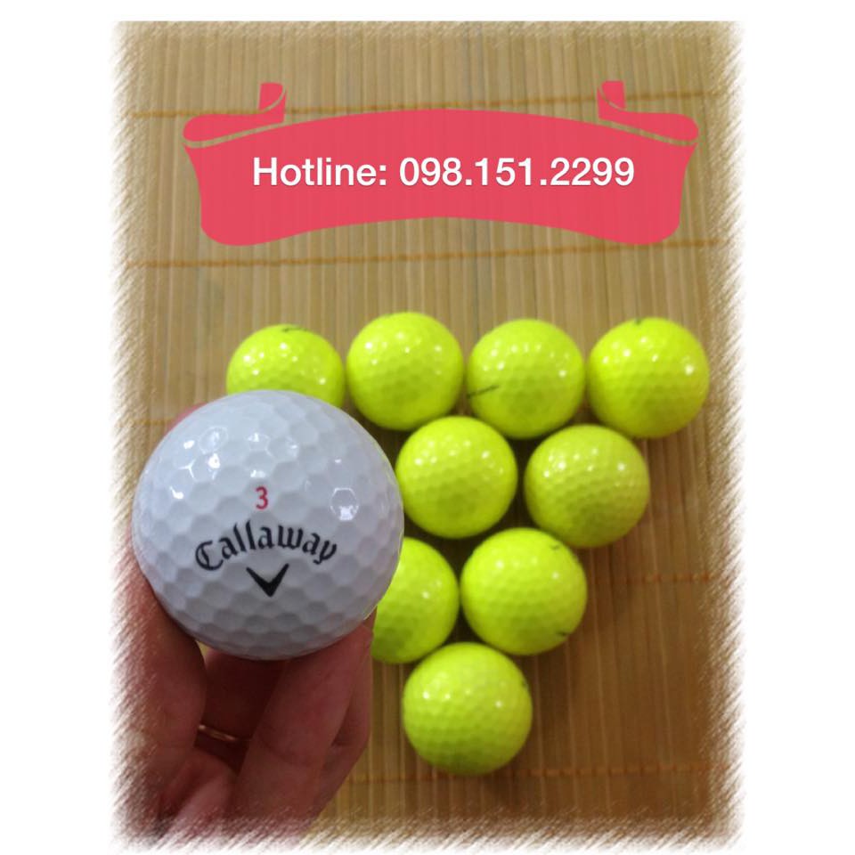 Bóng Golf Cũ Callaway Chính Hãng Mới 90%, Bóng Callaway 3-4 lớp hàng chuẩn