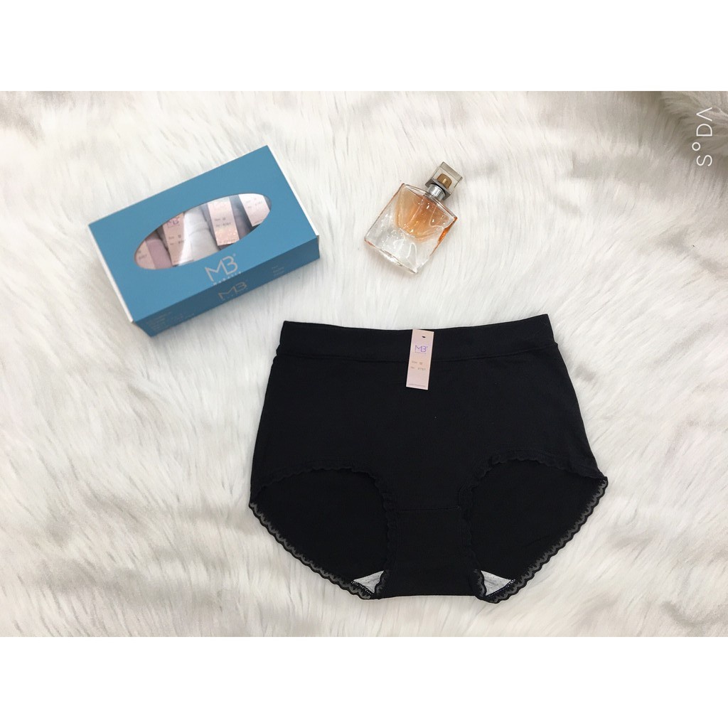 Hộp 4 quần lót cotton MB cạp cao FORM TO dành cho nữ - Hàng chính hãng, giá tốt