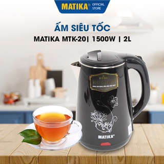 Ấm Siêu Tốc MATIKA 2L 1500W MTK-20