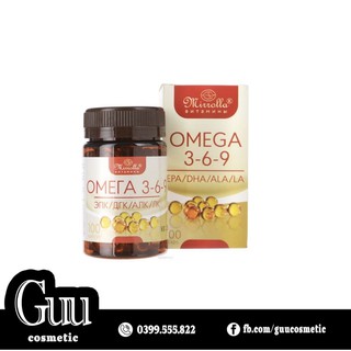 Viên uống Omega 369 Mirrolla Nga 100 viên