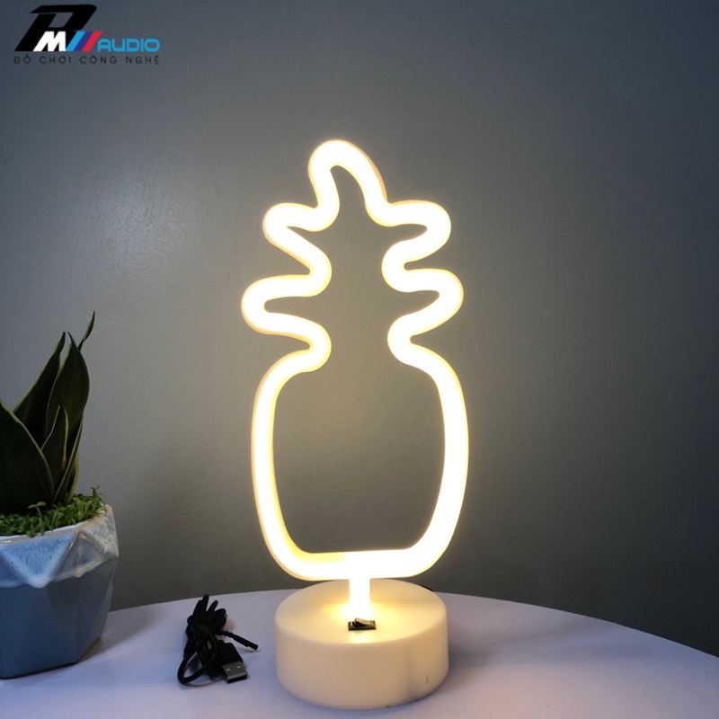 Đèn neon đèn led neon trang trí phòng ngủ quán cafe phòng khách deco nhiều mầu mẫu mã đa dạng phong cách tuổi teen