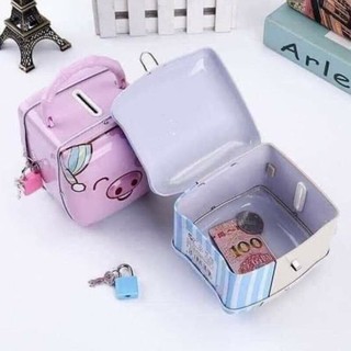 Két sắt mini hình lợn siêu kute