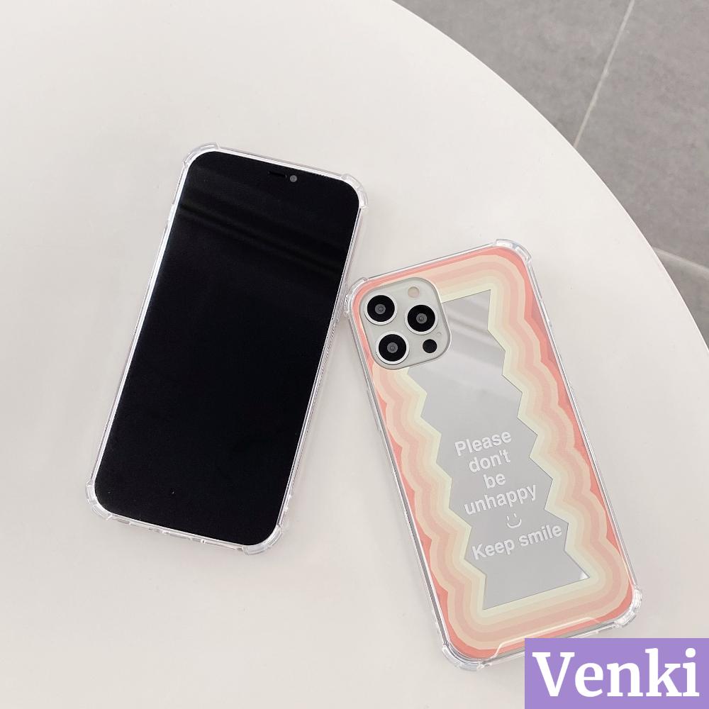 Ốp điện thoại TPU dẻo tráng gương họa tiết hình bánh kem chuyển màu phổ biến bảo vệ camera thích hợp cho iPhone