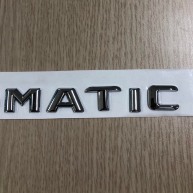 [GIÁ SỐC - HÀNG CHÍNH HÃNG] Sản Phẩm Decal 3D nhựa chữ nổi 4 MATIC dán xe đuôi ô tô (HÀNG LOẠI 1)