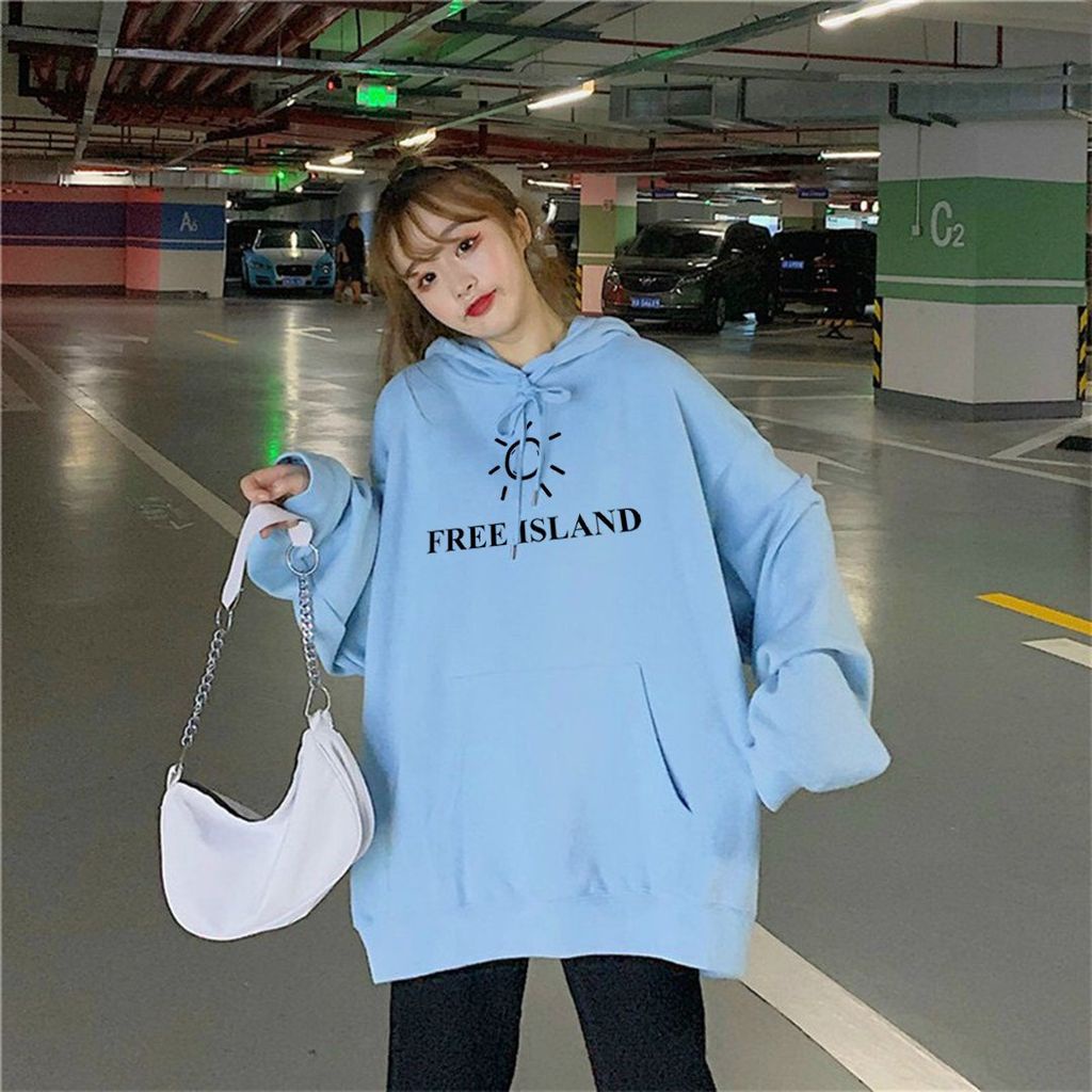 Áo hoodie nam nữ, Áo khoác nỉ unisex cá tính chất nỉ ngoại cực đẹp kiểu In Free Island cao cấp freeship | BigBuy360 - bigbuy360.vn