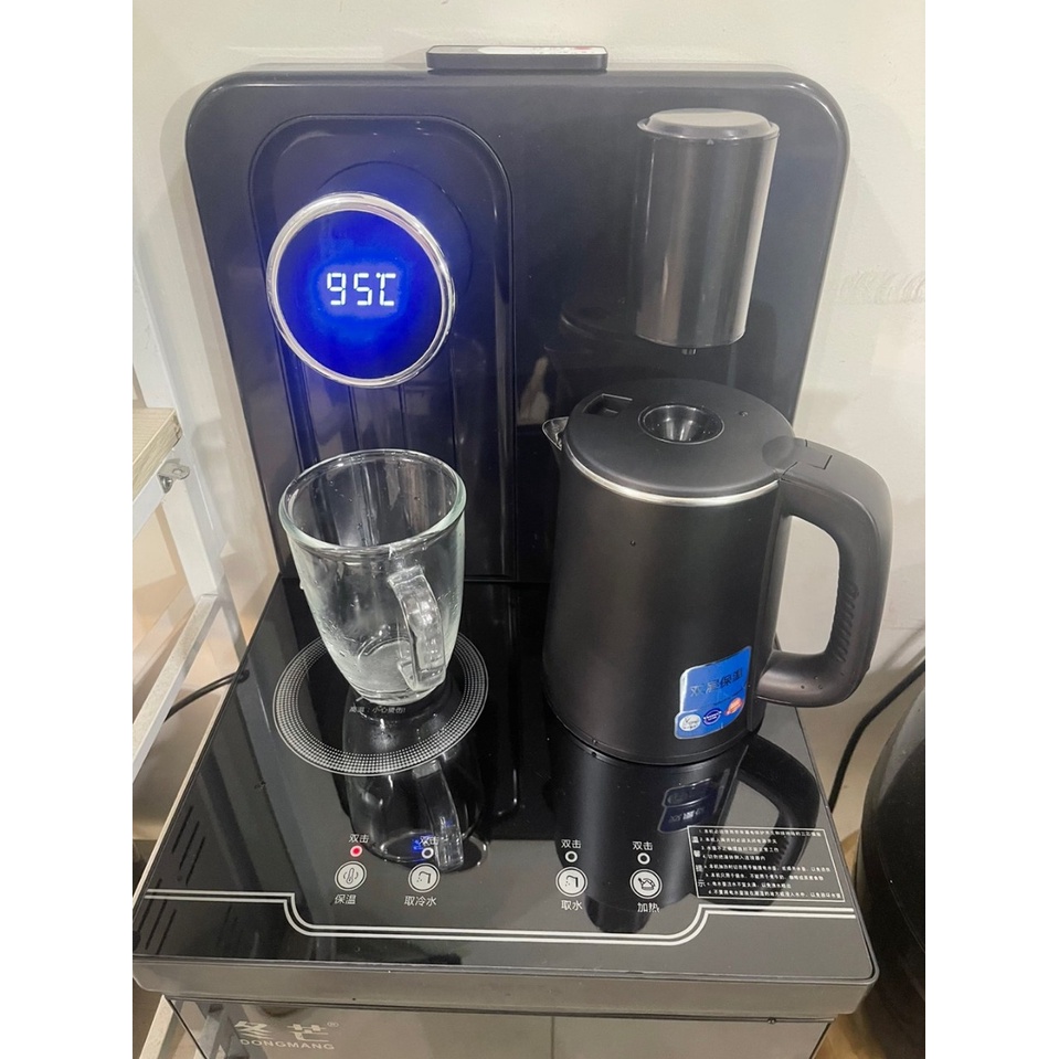 Cây nước nóng thông minh có điều khiển từ xa màn hình hiển thị nhiệt độ tặng kèm 2 ấm ST