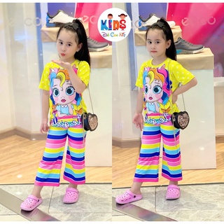(12-21 KÝ) QUẦN ỐNG LOE HOT TREND BÉ GÁI - ĐỒ BỘ TRẺ EM
