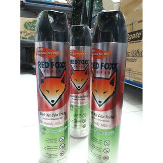 xịt muỗi Red Foxx chanh 600ml