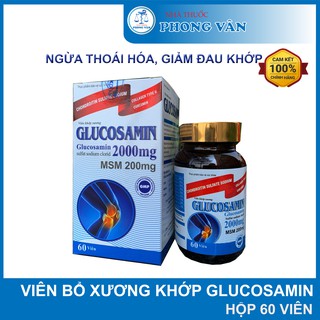 Viên bổ xương khớp Glucosamin 2000mg  hộp 60v