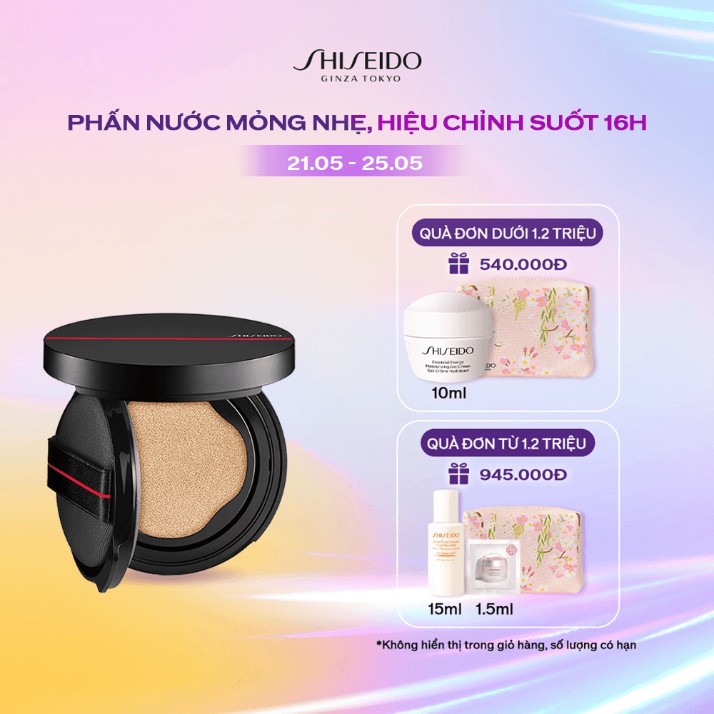 [Mã COSSD5 giảm 10% đơn 600K] Lõi phấn nước Shiseido Synchro Skin Self-Refreshing Cushion Refill 13g