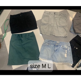 váy jean size M L