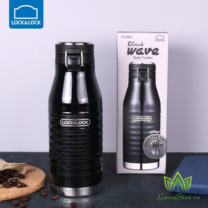 Bình Giữ Nhiệt Thép Không Gỉ Lock&amp;Lock Wave Bottle LHC4150 600ml