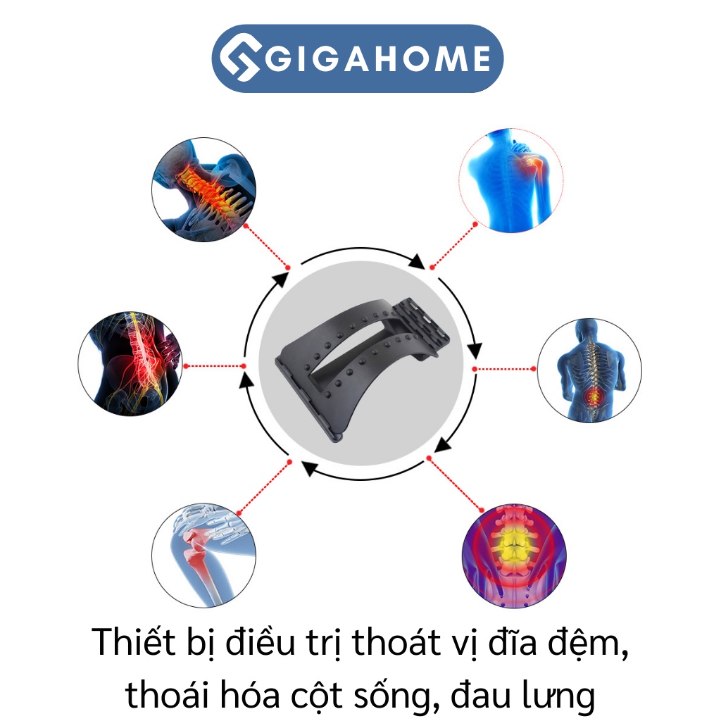 Khung Nắn Chỉnh Cột Sống Toàn Thân GIGAHOME Định Hình Cột Sống, Massage Lưng 7885