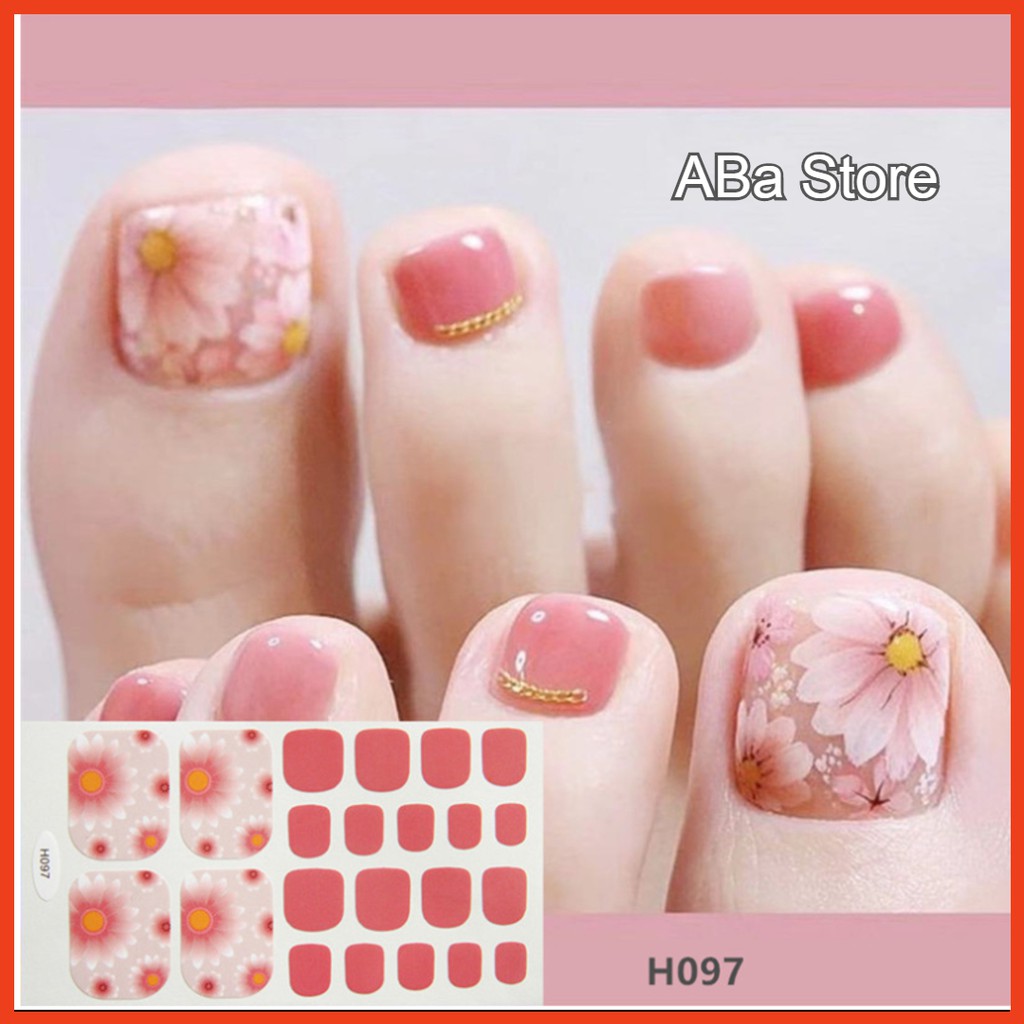 nail móng chân ❌FREESHIP❌ siêu cute 3D nail stickers