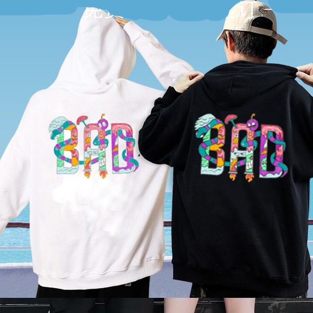 Áo hoodie sweater nỉ bad rabbitss unisex form rộng freeship toàn quốc M88 | BigBuy360 - bigbuy360.vn