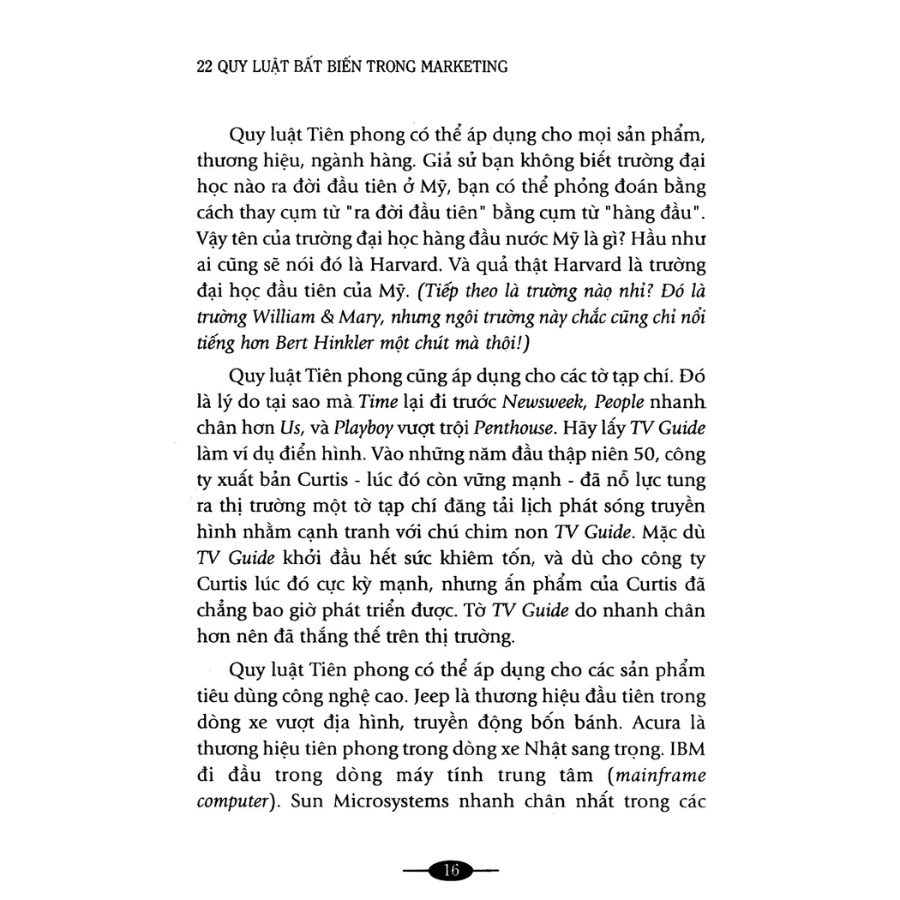 Sách - 22 Quy Luật Bất Biến Trong Marketing