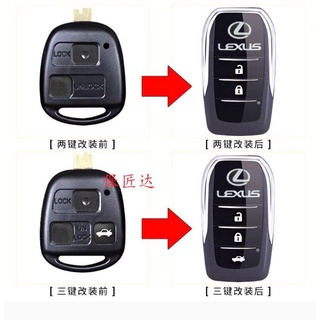 Vỏ độ gập chìa khoá xe LEXUS 2 NÚT