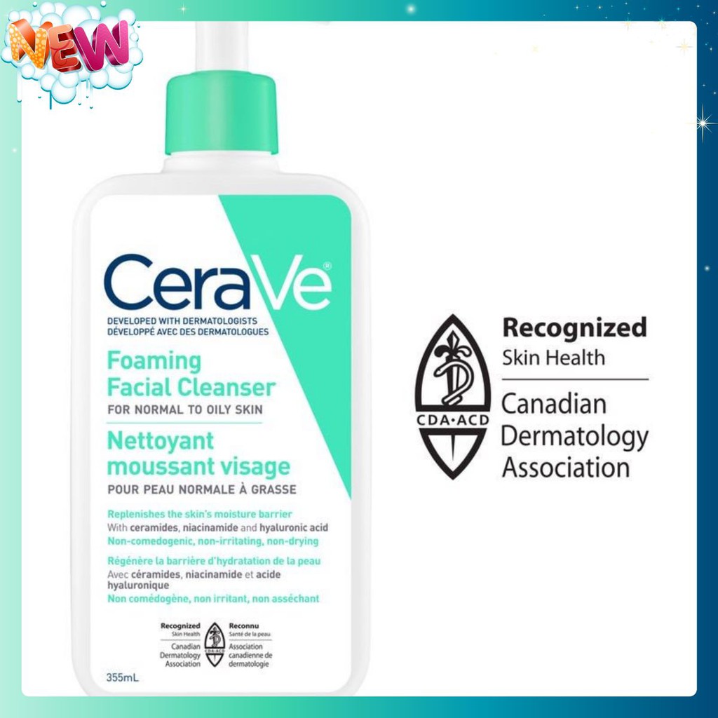 Sữa rửa mặt Cerave dịu nhẹ 236ml ๖ACE✪