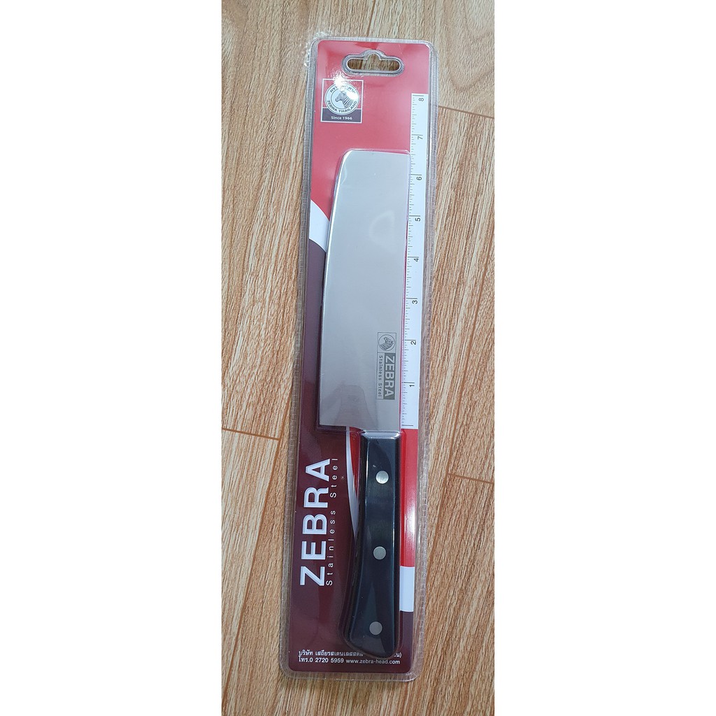Dao Zebra Chef 6.5''- Mũi Bằng 100250