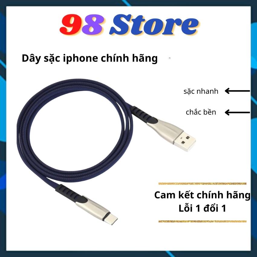 Dây Sạc IP Dài 1m Dành Cho Các Dòng ip 5,6,7,8,X...