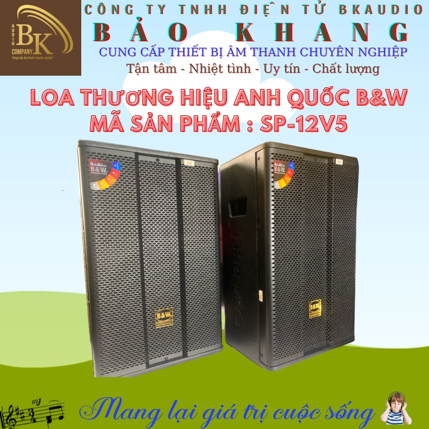 Loa đứng nghe nhạc và karaoke cao cấp. SP mang thương hiệu B&W (Anh Quốc). Cho chất lượng âm thanh tuyệt vời .