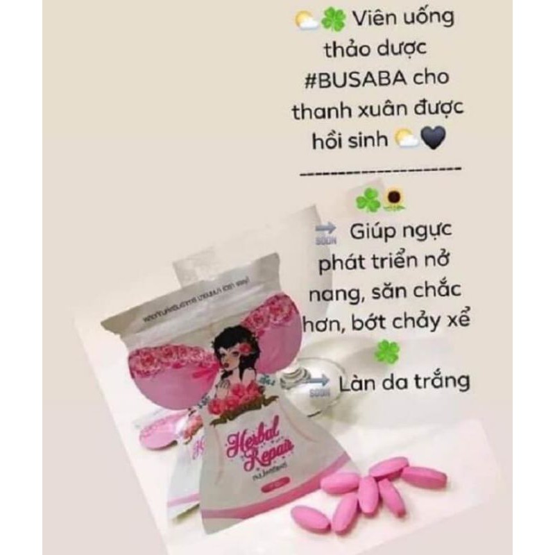 Nở Ngực VÀ Se khít khử Mùi MADAM BUSABA THÁI LAN | Thế Giới Skin Care