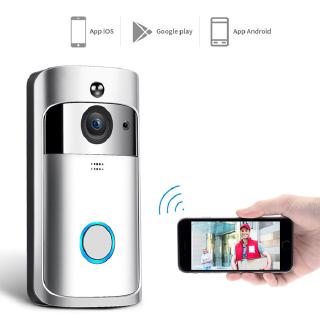 Wireless WiFi DoorBell Smart Video Phone Door Visual Ring Intercom Secure Camera