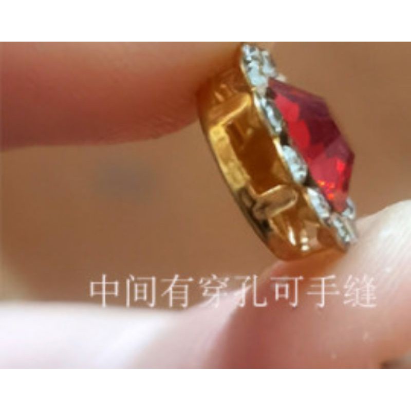 10 center bông hoa nhụy đá to làm phụ kiện handmade