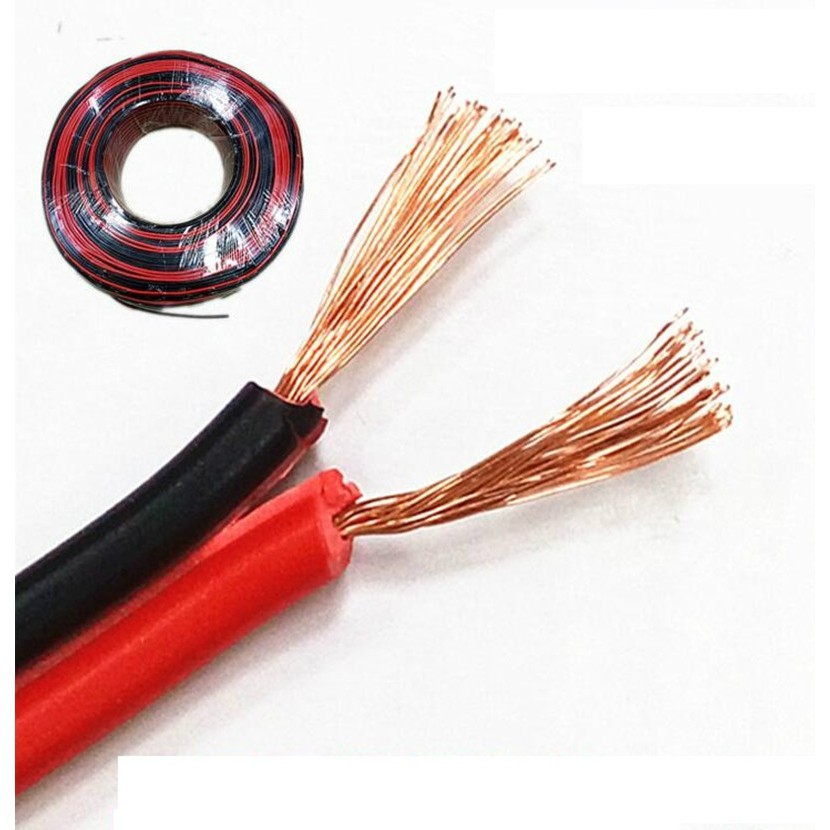 DÂY LOA DẪN TÍN HIỆU ĐỎ ĐEN 50M/100M
