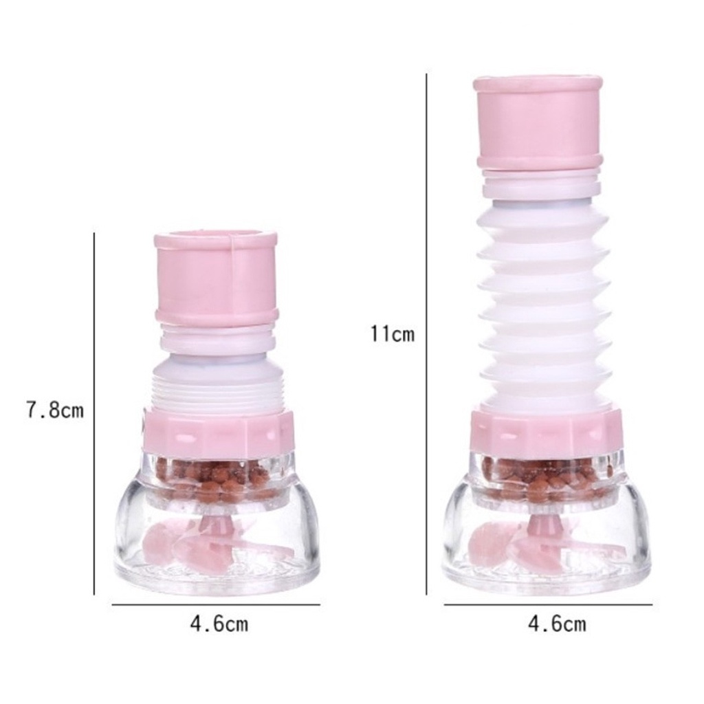 Đầu Lọc Vòi Nước Bằng Cao Su Mềm Có Thể Xoay Được Tiện Dụng