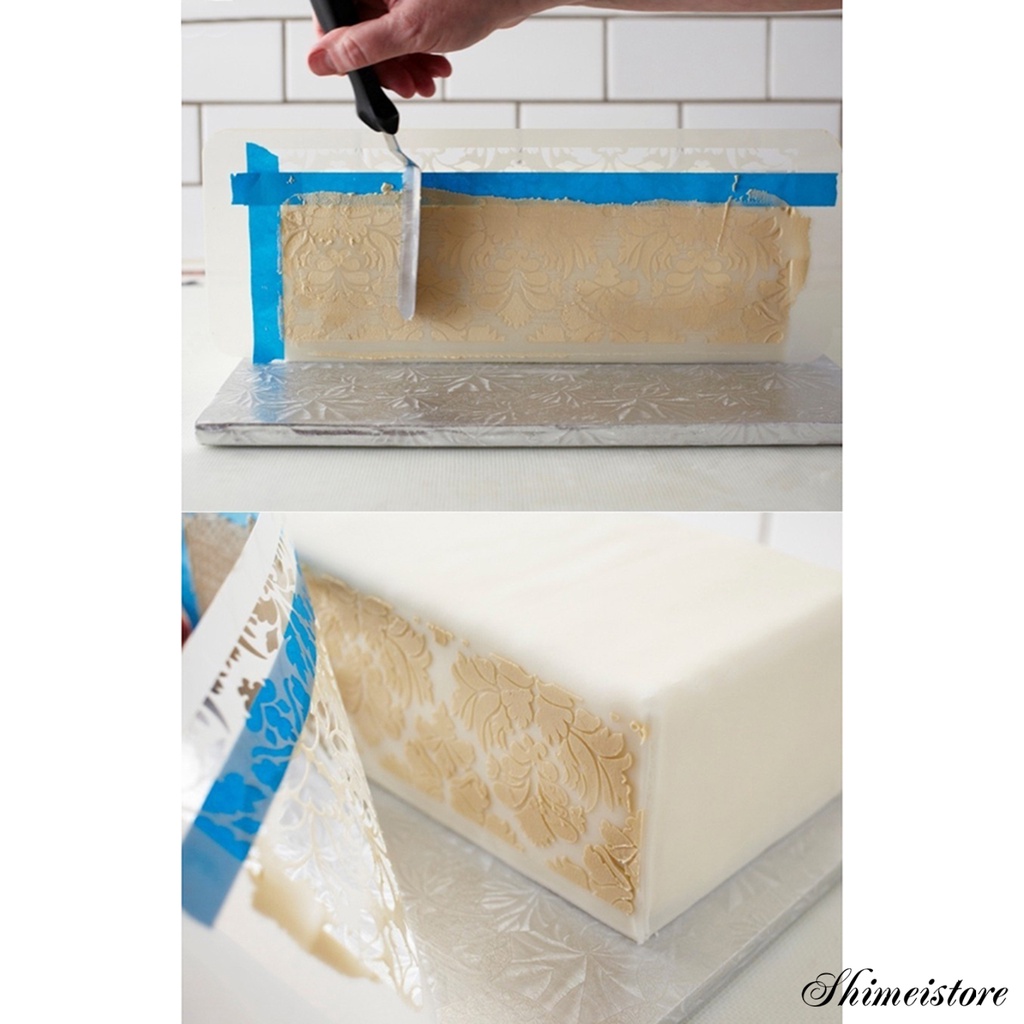 Khuôn Nhựa Tạo Hình Trang Trí Bánh Kem Đa Năng Cho Tiệc Cưới