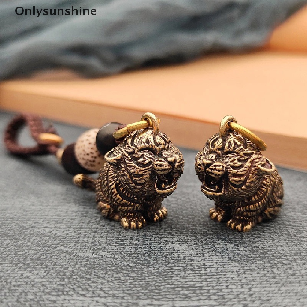 &lt; Onlysunshine &gt; Móc Khóa DIY Bằng Đồng Thau