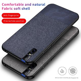 Ốp lưng da PU + vải siêu mỏng sang trọng cho điện thoại Vivo V15 V15 Pro