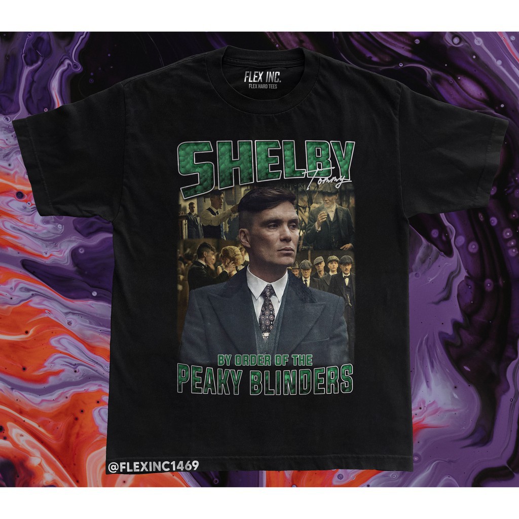 Áo phông Peaky Blinders Tommy Shelby Netflix ngắn tay cực ngầu giá tận xưởng