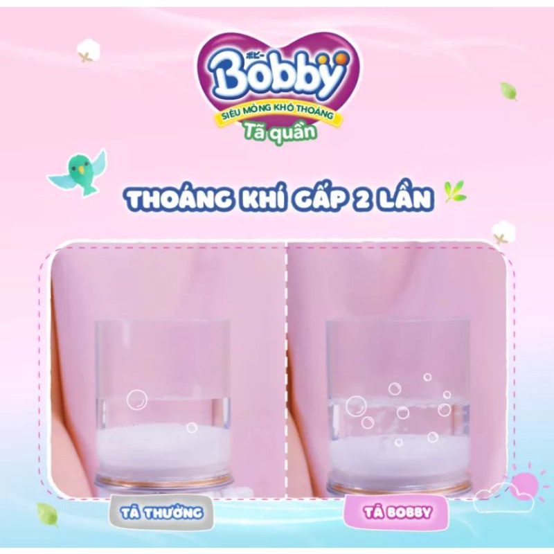 Tã quần Bobby gói Mega Jumbo M120/ L104/ XL92/ XL96/ XXL84/ XXL88 mẫu mới