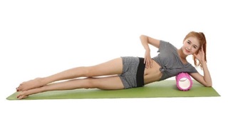 Con lăn giãn cơ tập yoga