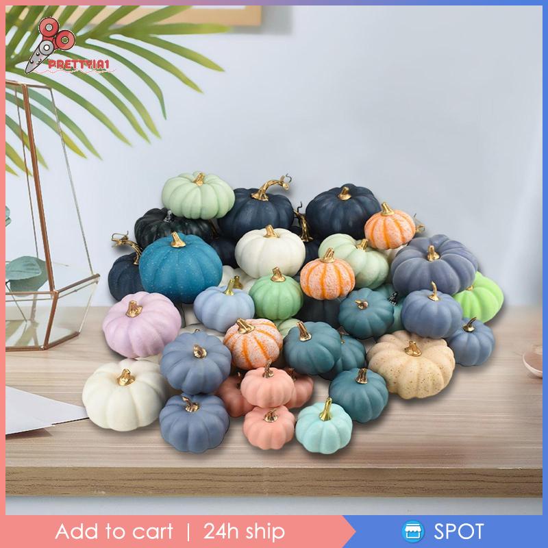 [Prettyia1] 24 Bí Ngô Giả Trang Trí Mùa Thu