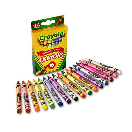 BÚT SÁP MÀU CRAYOLA 24 MÀU