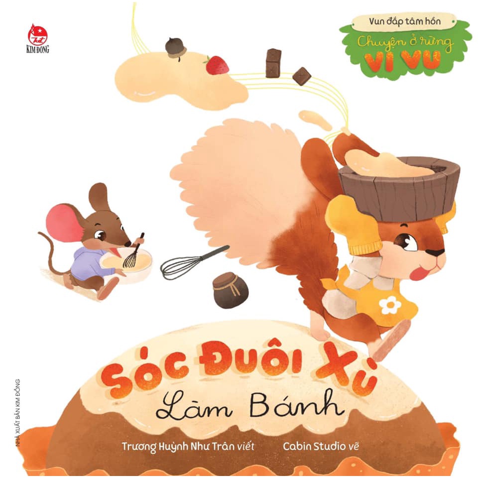 Sách Kim Đồng - Vun đắp tâm hồn - Chuyện Ở Rừng Vi Vu - Bộ 5 Cuốn