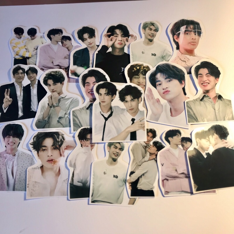 20 sticker,KinnProsche, VegasPete OhmNanon, BrighWin ,OffGun, MewGulf,BKPP (có nhận in theo yêu cầu)